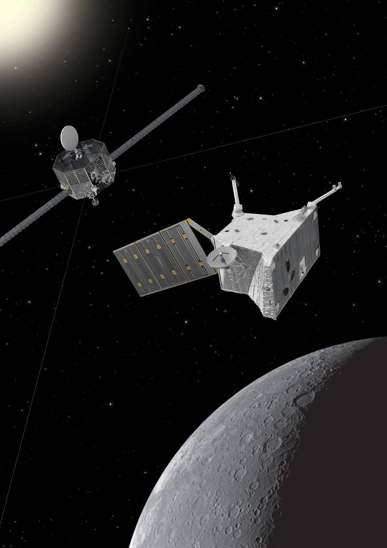 水星を周回する探査機のイメージイラスト.jpg