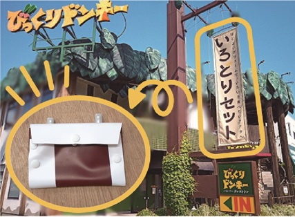 びっくりドンキー 移動ポケットのイメージ