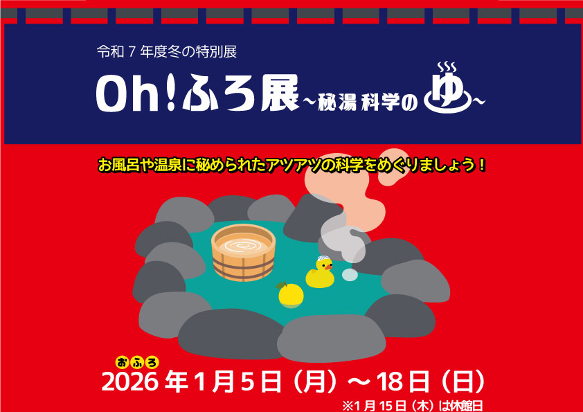 冬の特別展チラシ