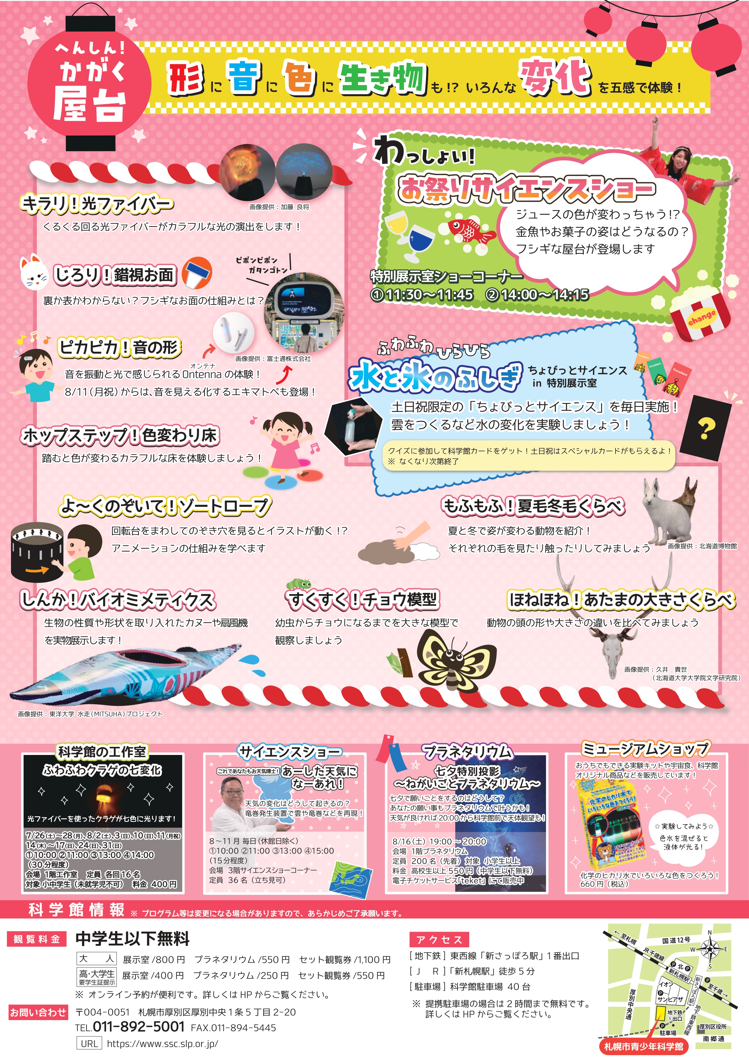R7夏の特別展チラシ(裏)